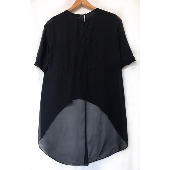 BCBG MAXAZRIA SILK BLOUSE - Picture 3 of 8